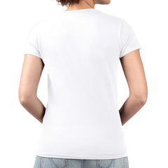 MLB Athletics G-III 4Her by Carl Banks Women's Metallic Drop Lightweight V-Neck T-Shirt