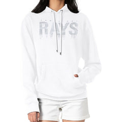 MLB Tampa Bay Rays G-III 4Her by Carl Banks Women's Metallic Drop Fleece Hoodie
