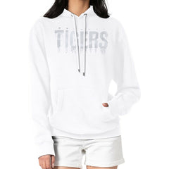 MLB Detroit Tigers G-III 4Her by Carl Banks Women's Metallic Drop Fleece Hoodie