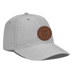 USMNT Levelwear Idol Periscope Stretch-Snap Adjustable Hat -  Heather Gray