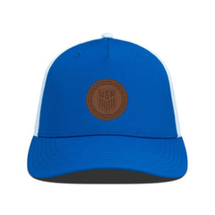 USMNT Levelwear Signal Periscope Adjustable Trucker Hat -  Royal/White