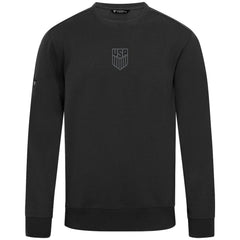 USMNT Levelwear Zane Chenille Sweatshirt -  Black