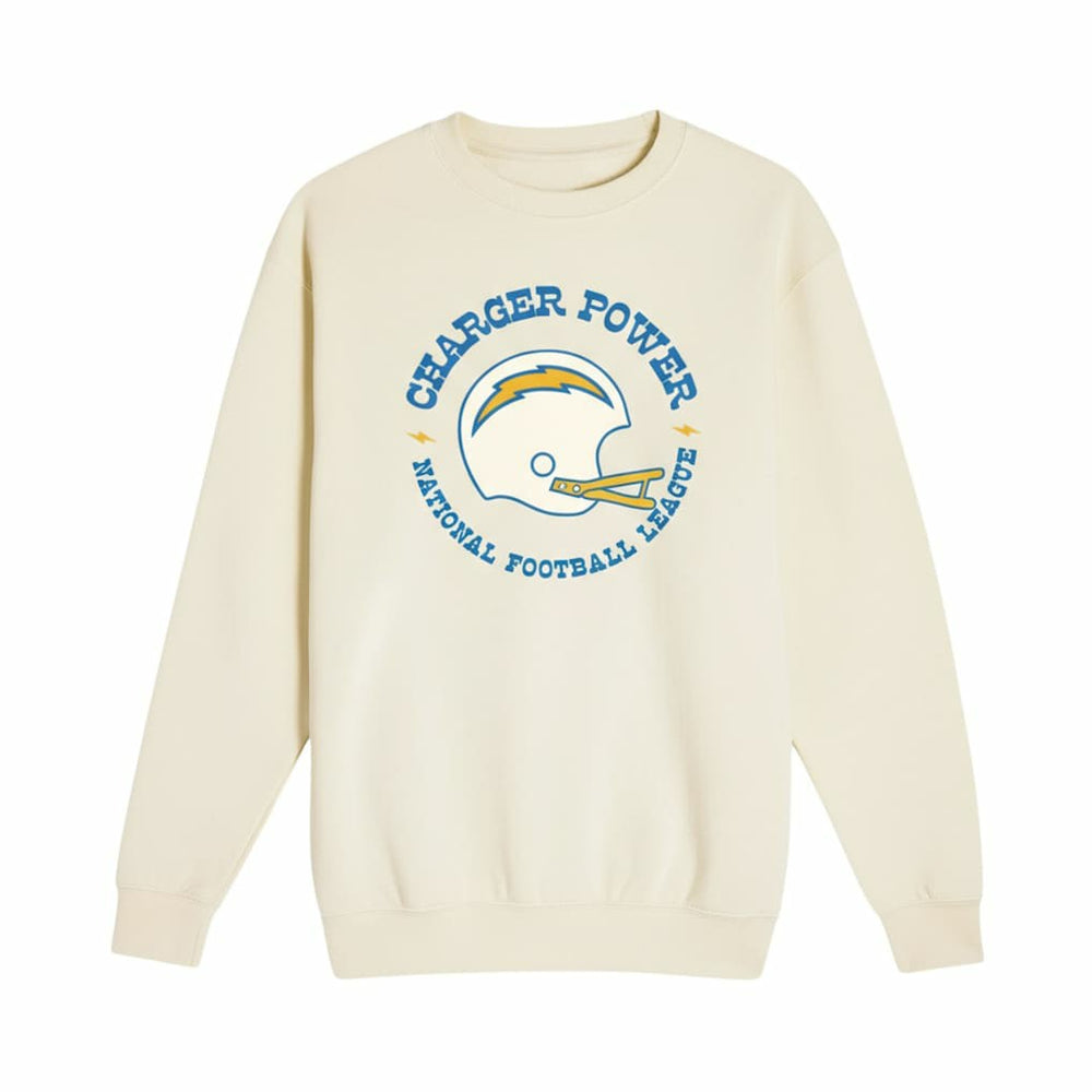 The Wild Collective Unisex Charger Power Fleece Sweatshirt - Los Angeles Chargers