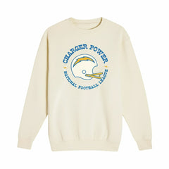 The Wild Collective Unisex Charger Power Fleece Sweatshirt - Los Angeles Chargers
