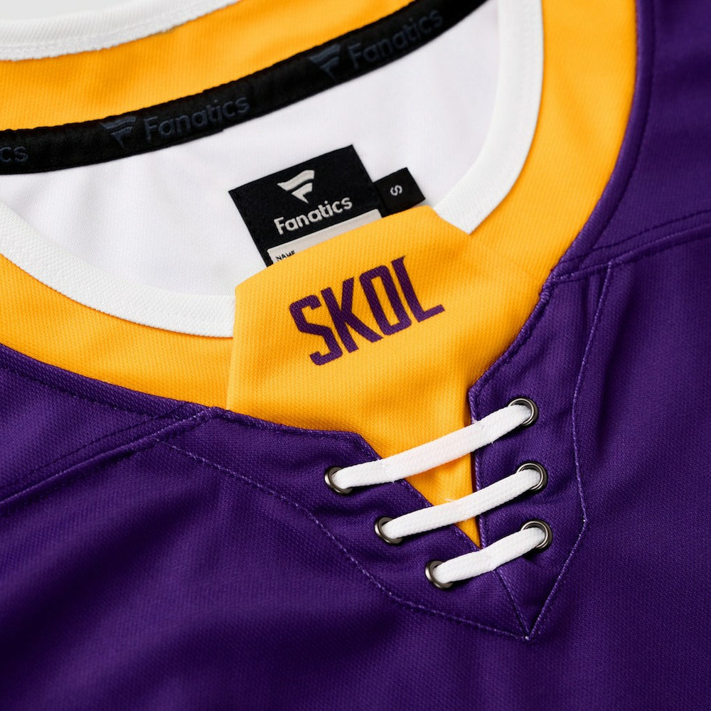 Justin Jefferson  Hockey Jersey - Minnesota Vikings