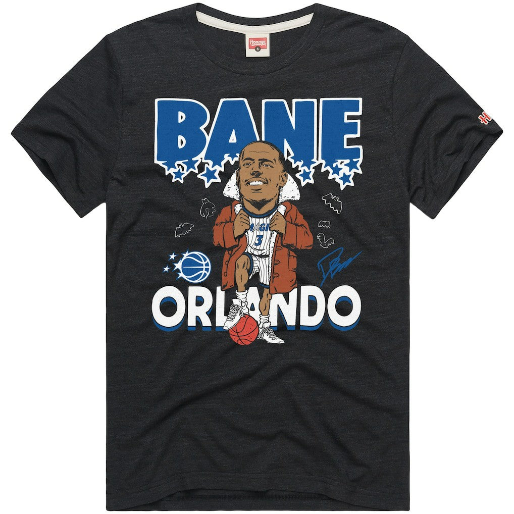 NBA Desmond Bane Orlando Magic Homage Unisex Signature Tri-Blend T-Shirt