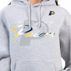 NBA Indiana Pacers G-III 4Her by Carl Banks Women's Shadow Logo Tri-Blend Fleece Hoodie