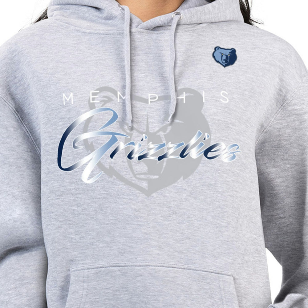 NBA Memphis Grizzlies G-III 4Her by Carl Banks Women's Shadow Logo Tri-Blend Fleece Hoodie
