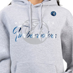 NBA Minnesota Timberwolves G-III 4Her by Carl Banks Women's Shadow Logo Tri-Blend Fleece Hoodie