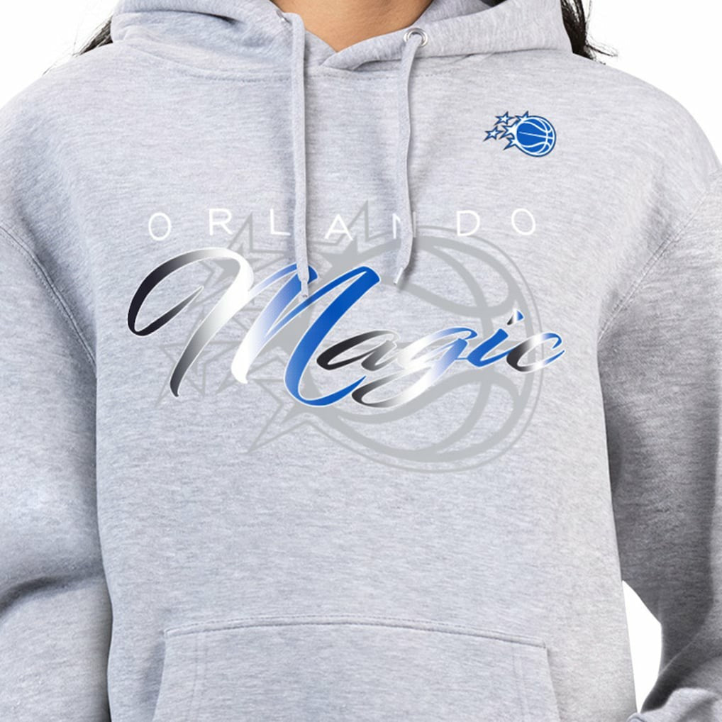 NBA Orlando Magic G-III 4Her by Carl Banks Women's Shadow Logo Tri-Blend Fleece Hoodie