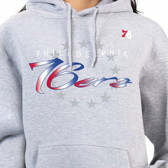 NBA Philadelphia 76ers G-III 4Her by Carl Banks Women's Shadow Logo Tri-Blend Fleece Hoodie
