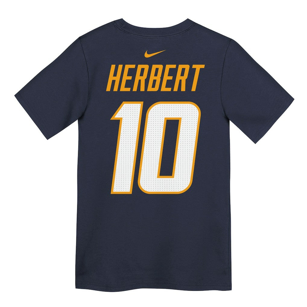 Justin Herbert  Youth Name & Number T-Shirt - Los Angeles Chargers
