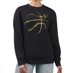 NBA New York Knicks G-III 4Her by Carl Banks Women's Metallic Print Basketball Sketch Fleece Sweatshirt
