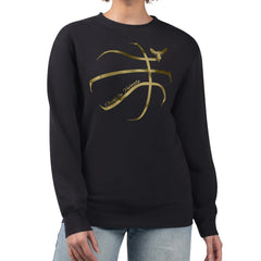 NBA Charlotte Hornets G-III 4Her by Carl Banks Women's Metallic Print Basketball Sketch Fleece Sweatshirt