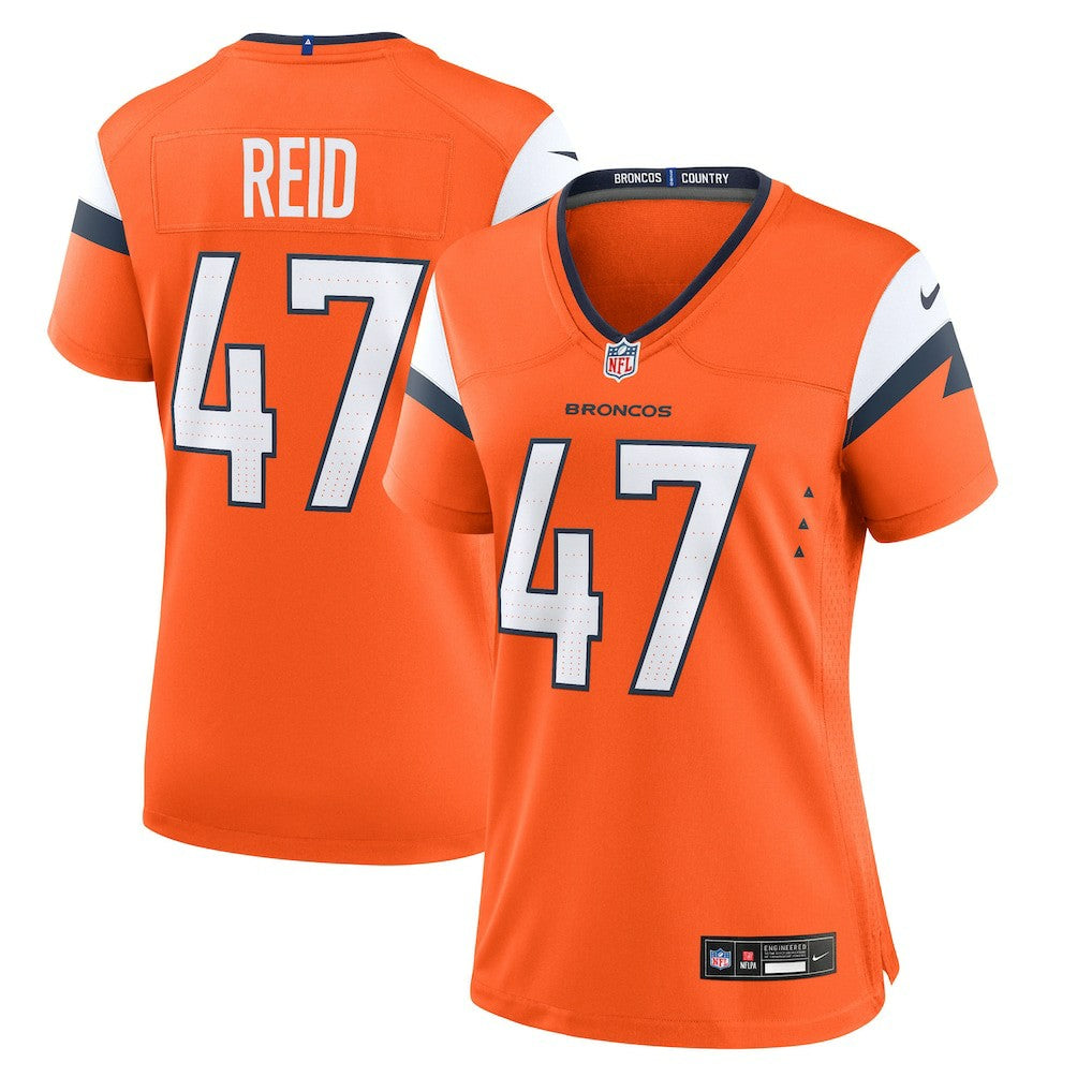 Karene Reid  Women's Team Game Jersey - Denver Broncos