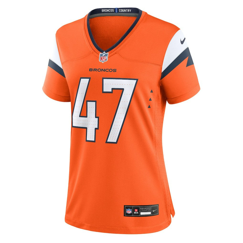 Karene Reid  Women's Team Game Jersey - Denver Broncos
