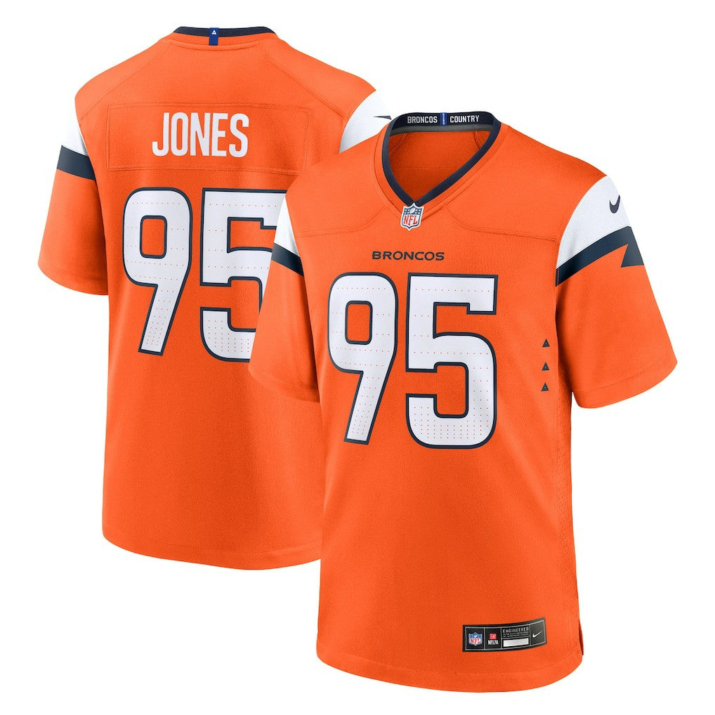Sai'vion Jones  Team Game Jersey - Denver Broncos