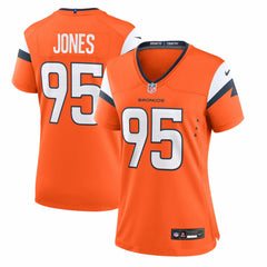 Sai'vion Jones  Women's Team Game Jersey - Denver Broncos