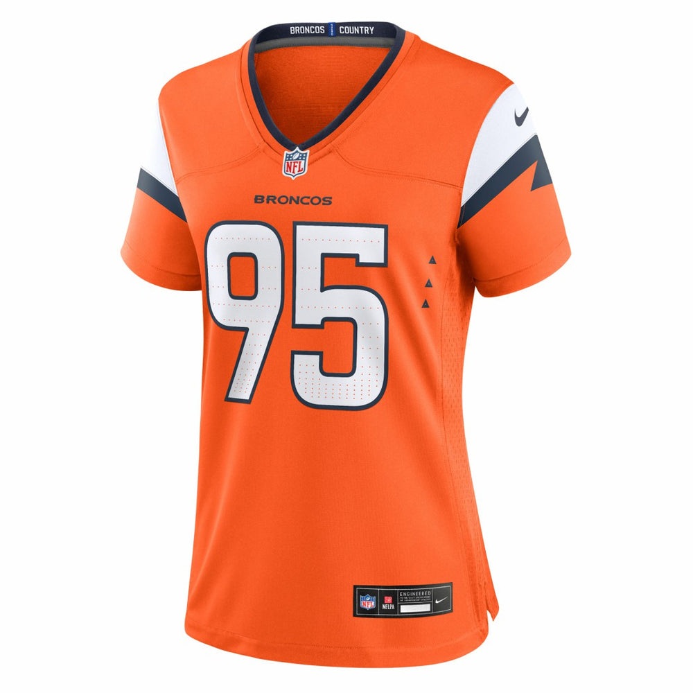 Sai'vion Jones  Women's Team Game Jersey - Denver Broncos