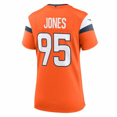Sai'vion Jones  Women's Team Game Jersey - Denver Broncos