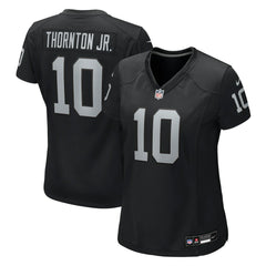 Dont'e Thornton Jr.  Women's Team Game Jersey - Las Vegas Raiders