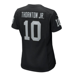 Dont'e Thornton Jr.  Women's Team Game Jersey - Las Vegas Raiders