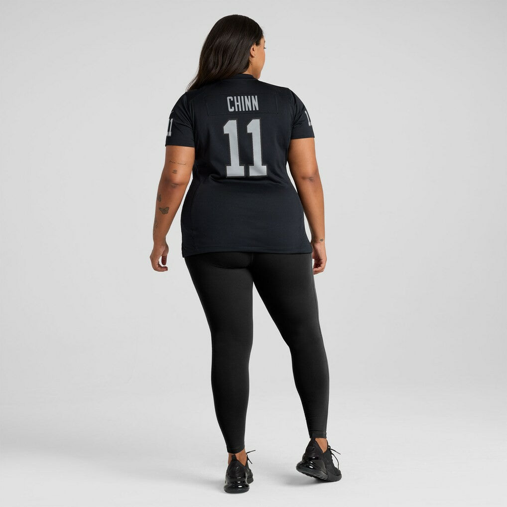Jeremy Chinn  Women's Team Game Jersey - Las Vegas Raiders