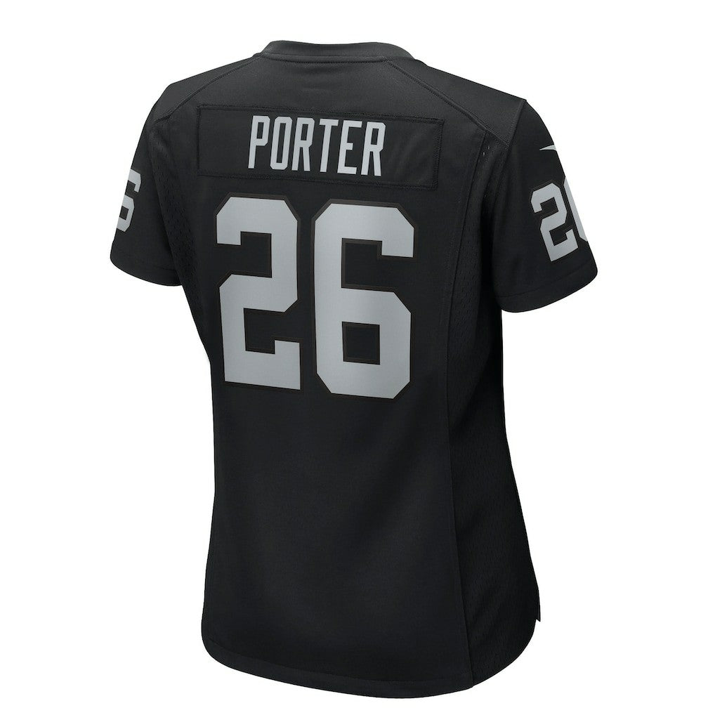Darien Porter  Women's Team Game Jersey - Las Vegas Raiders
