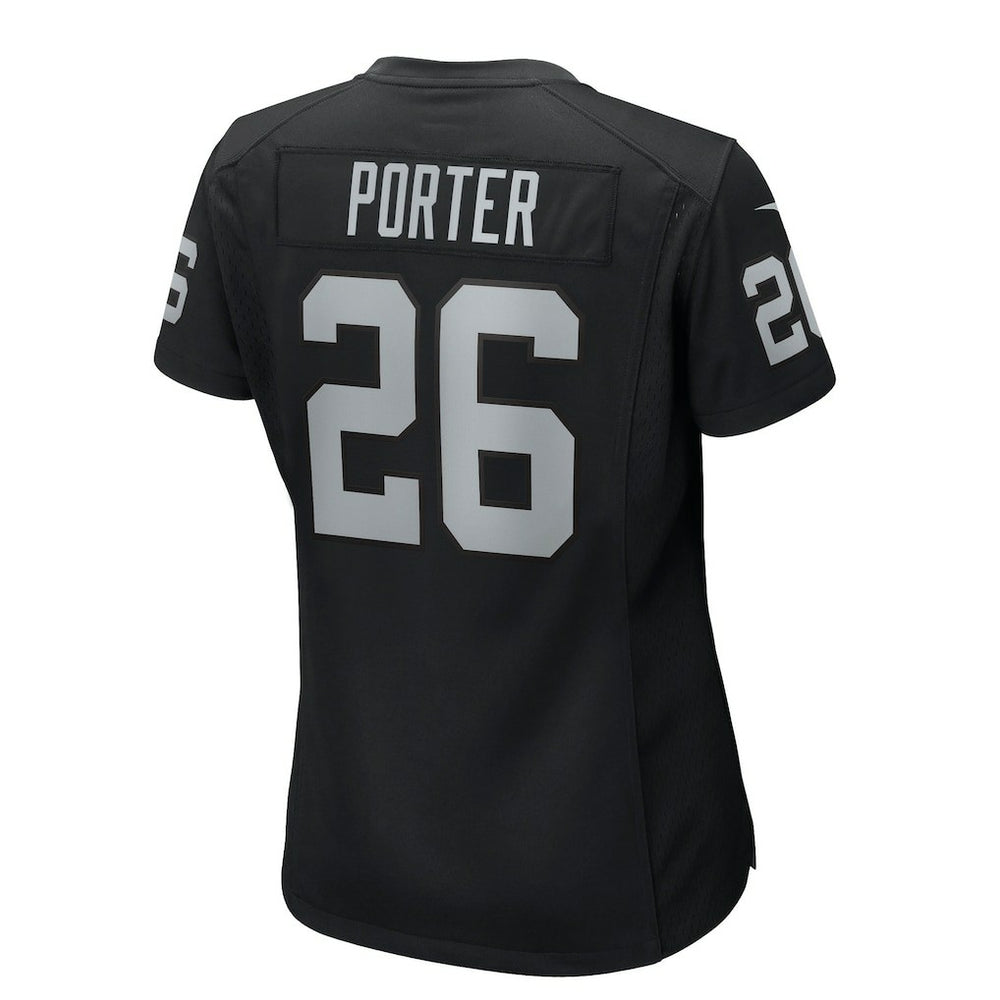 Darien Porter  Women's Team Game Jersey - Las Vegas Raiders