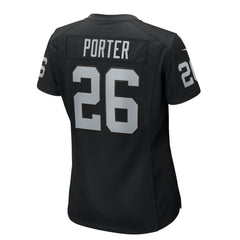 Darien Porter  Women's Team Game Jersey - Las Vegas Raiders