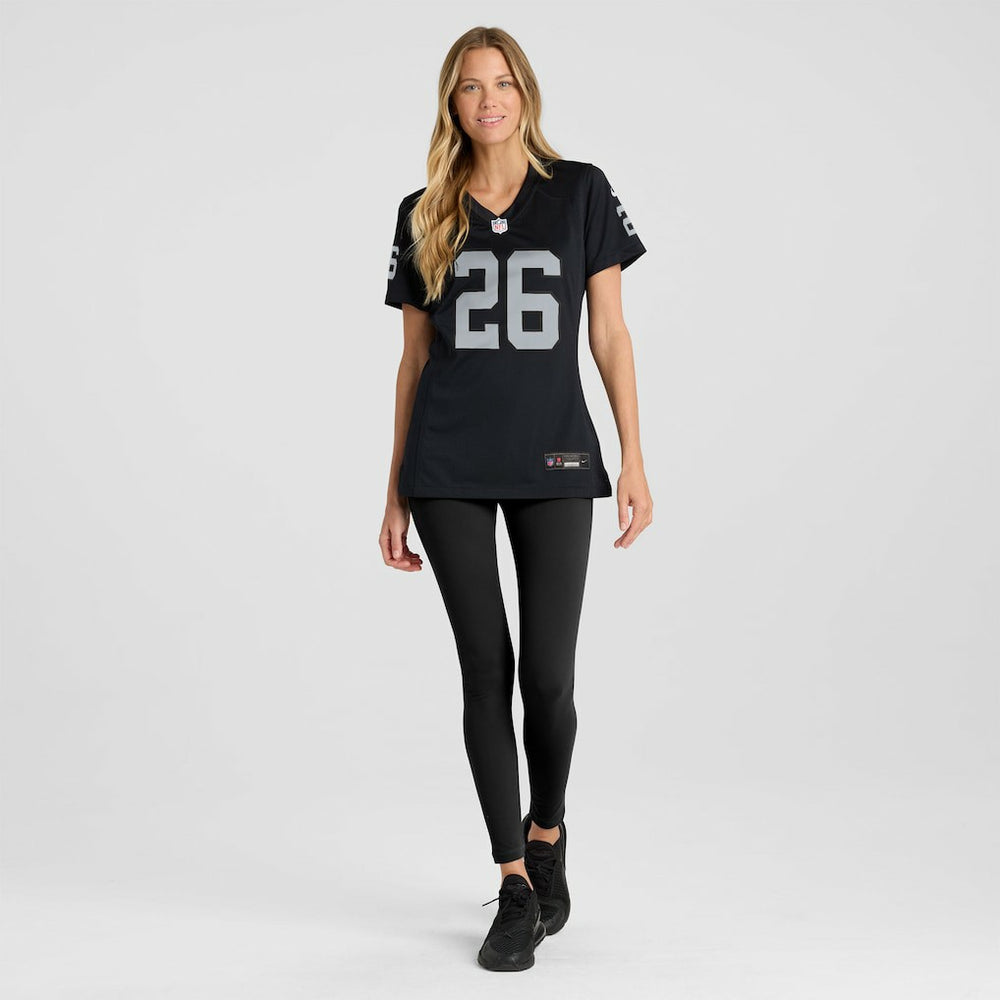 Darien Porter  Women's Team Game Jersey - Las Vegas Raiders