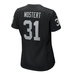Raheem Mostert  Women's Team Game Jersey - Las Vegas Raiders