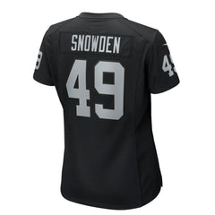 Charles Snowden  Women's Team Game Jersey - Las Vegas Raiders