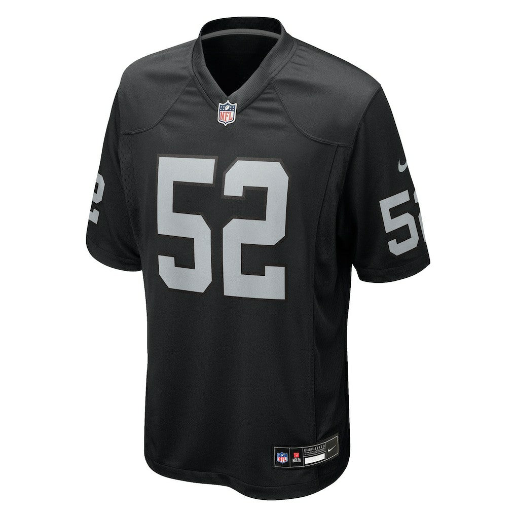 Elandon Roberts  Team Game Jersey - Las Vegas Raiders