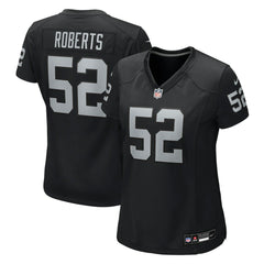 Elandon Roberts  Women's Team Game Jersey - Las Vegas Raiders