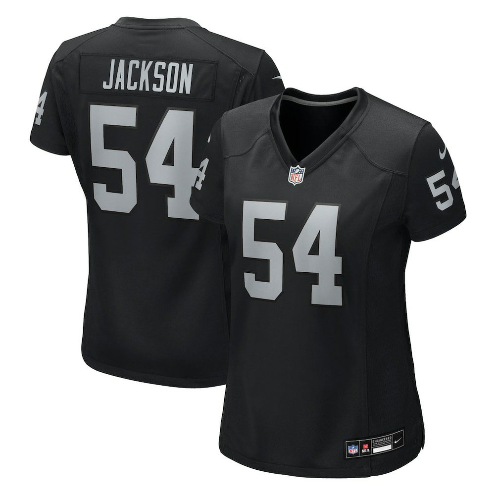 Brennan Jackson  Women's Team Game Jersey - Las Vegas Raiders