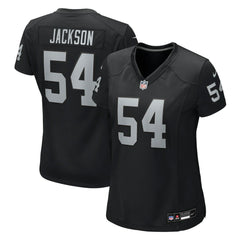 Brennan Jackson  Women's Team Game Jersey - Las Vegas Raiders