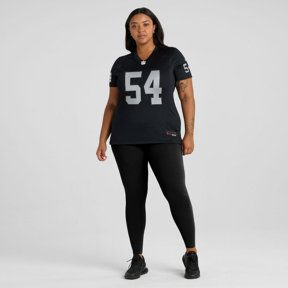 Brennan Jackson  Women's Team Game Jersey - Las Vegas Raiders