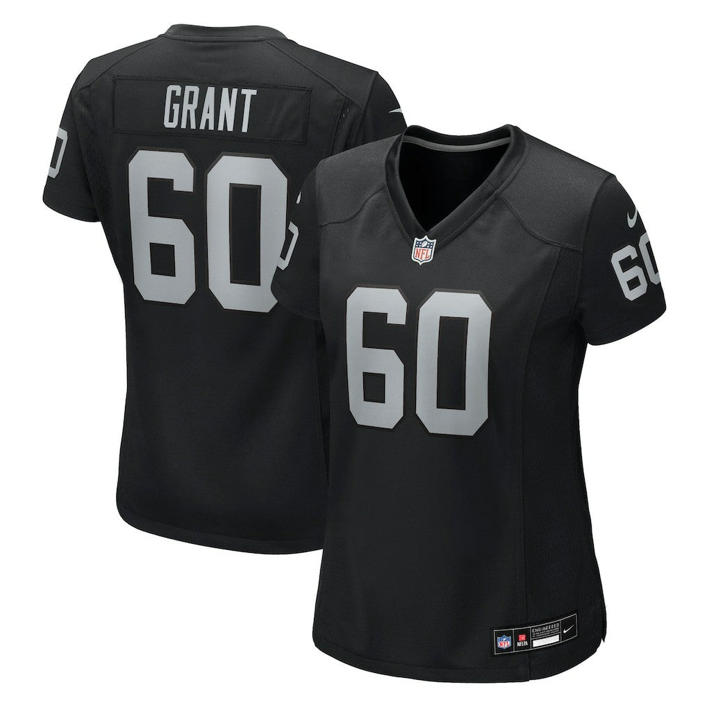 Charles Grant  Women's Team Game Jersey - Las Vegas Raiders
