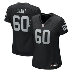 Charles Grant  Women's Team Game Jersey - Las Vegas Raiders