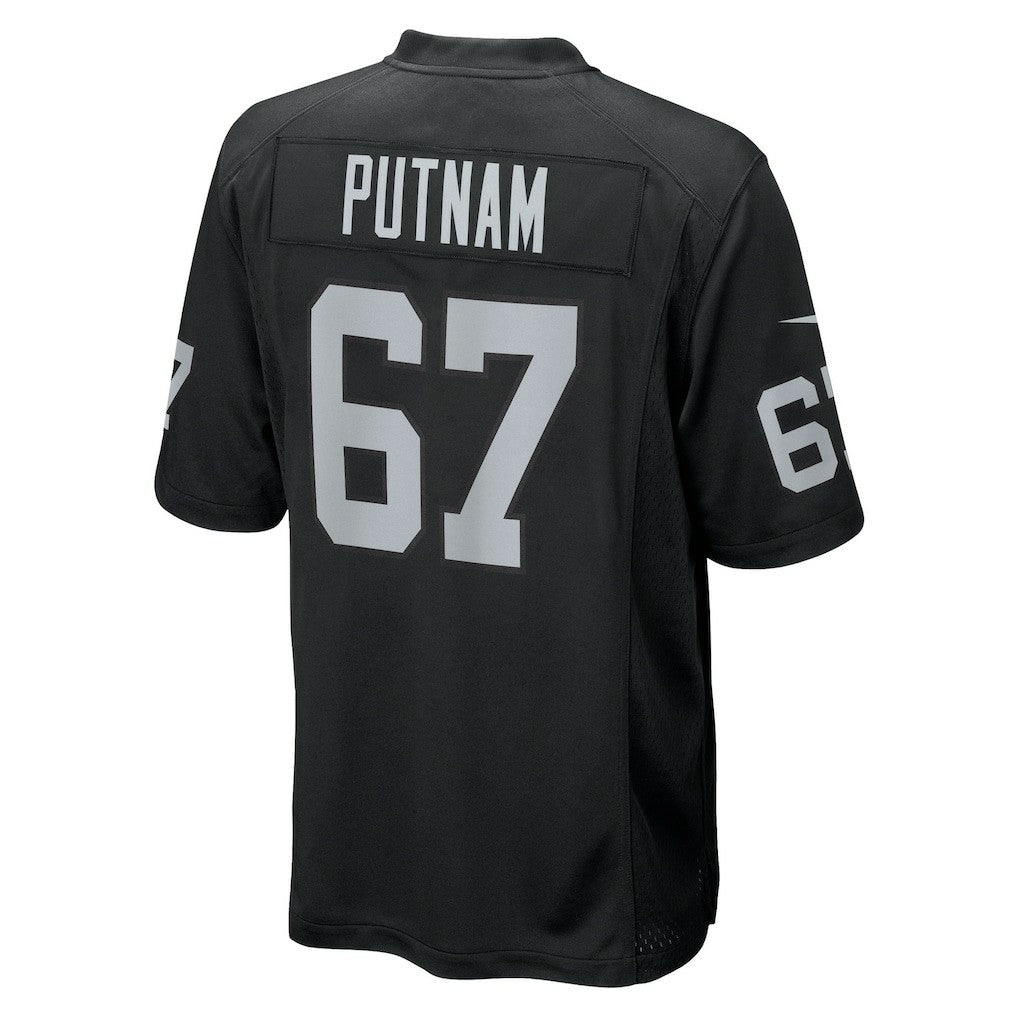 Will Putnam  Team Game Jersey - Las Vegas Raiders
