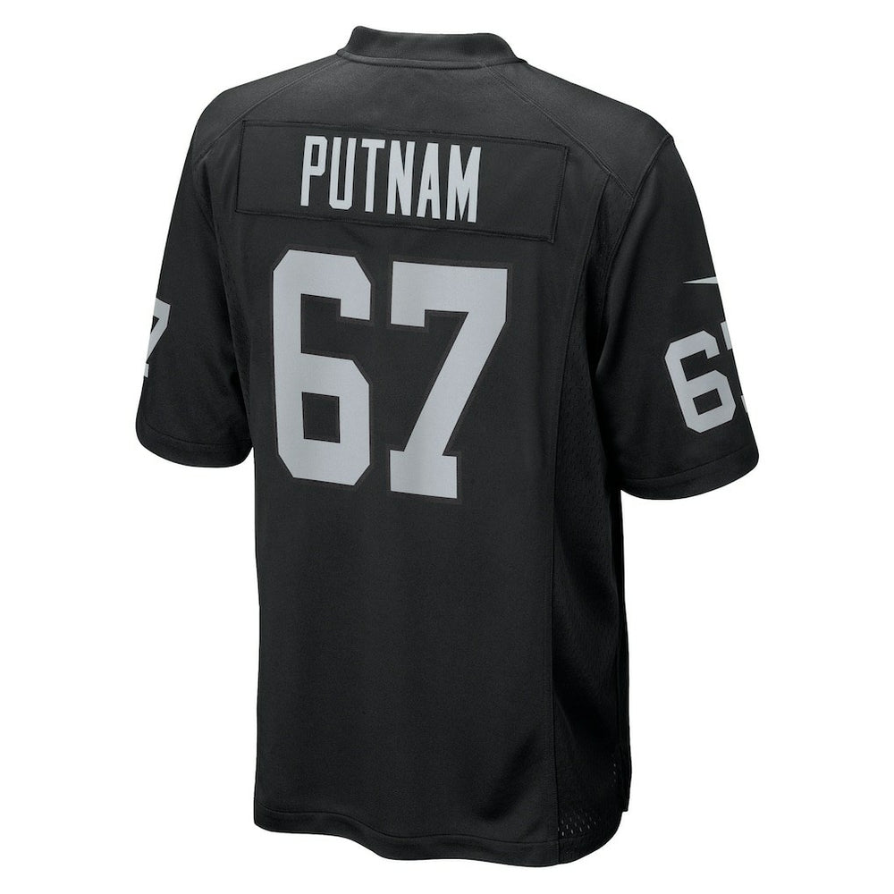 Will Putnam  Team Game Jersey - Las Vegas Raiders
