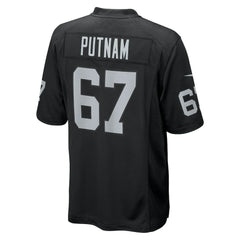 Will Putnam  Team Game Jersey - Las Vegas Raiders