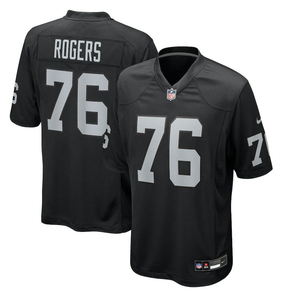Caleb Rogers  Team Game Jersey - Las Vegas Raiders