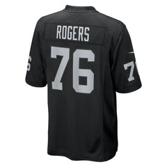 Caleb Rogers  Team Game Jersey - Las Vegas Raiders