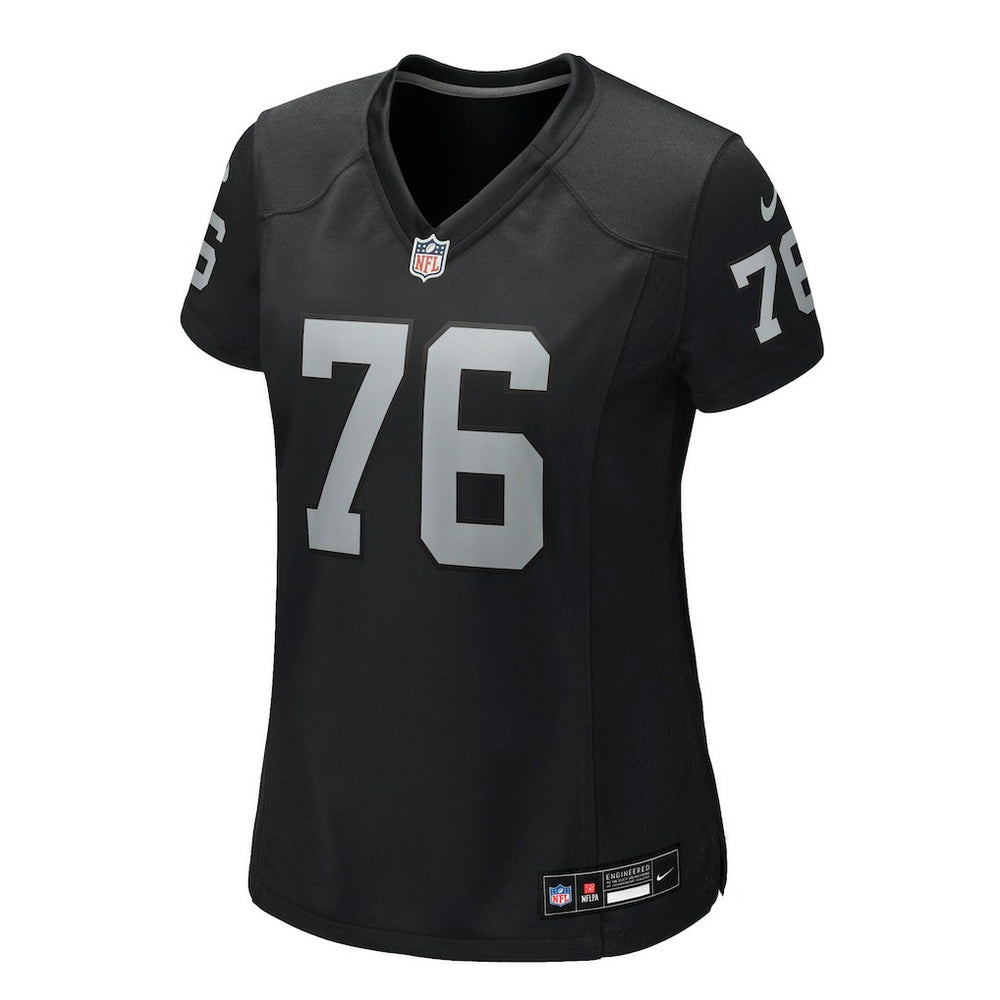 Caleb Rogers  Women's Team Game Jersey - Las Vegas Raiders