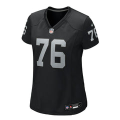 Caleb Rogers  Women's Team Game Jersey - Las Vegas Raiders