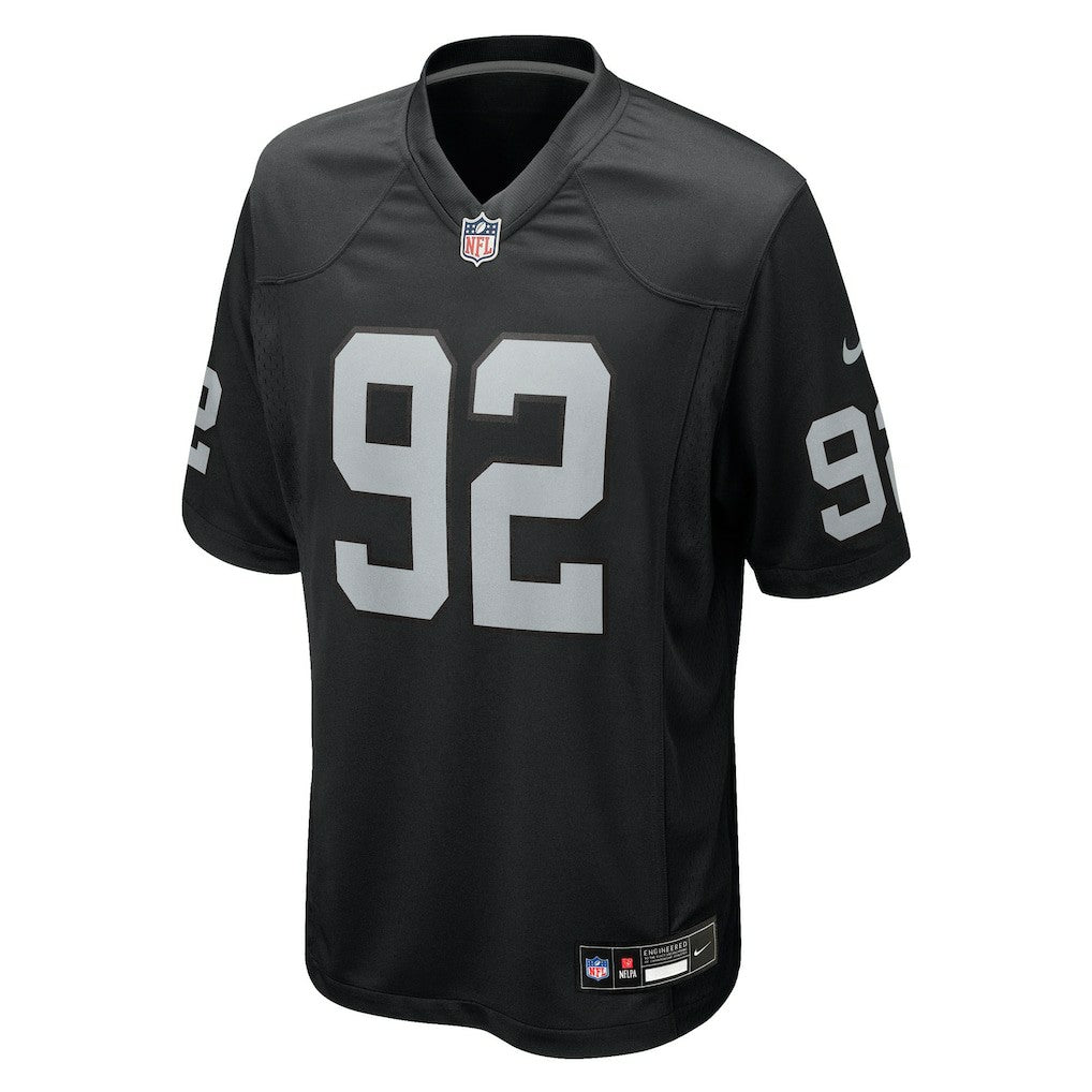 JJ Pegues  Team Game Jersey - Las Vegas Raiders