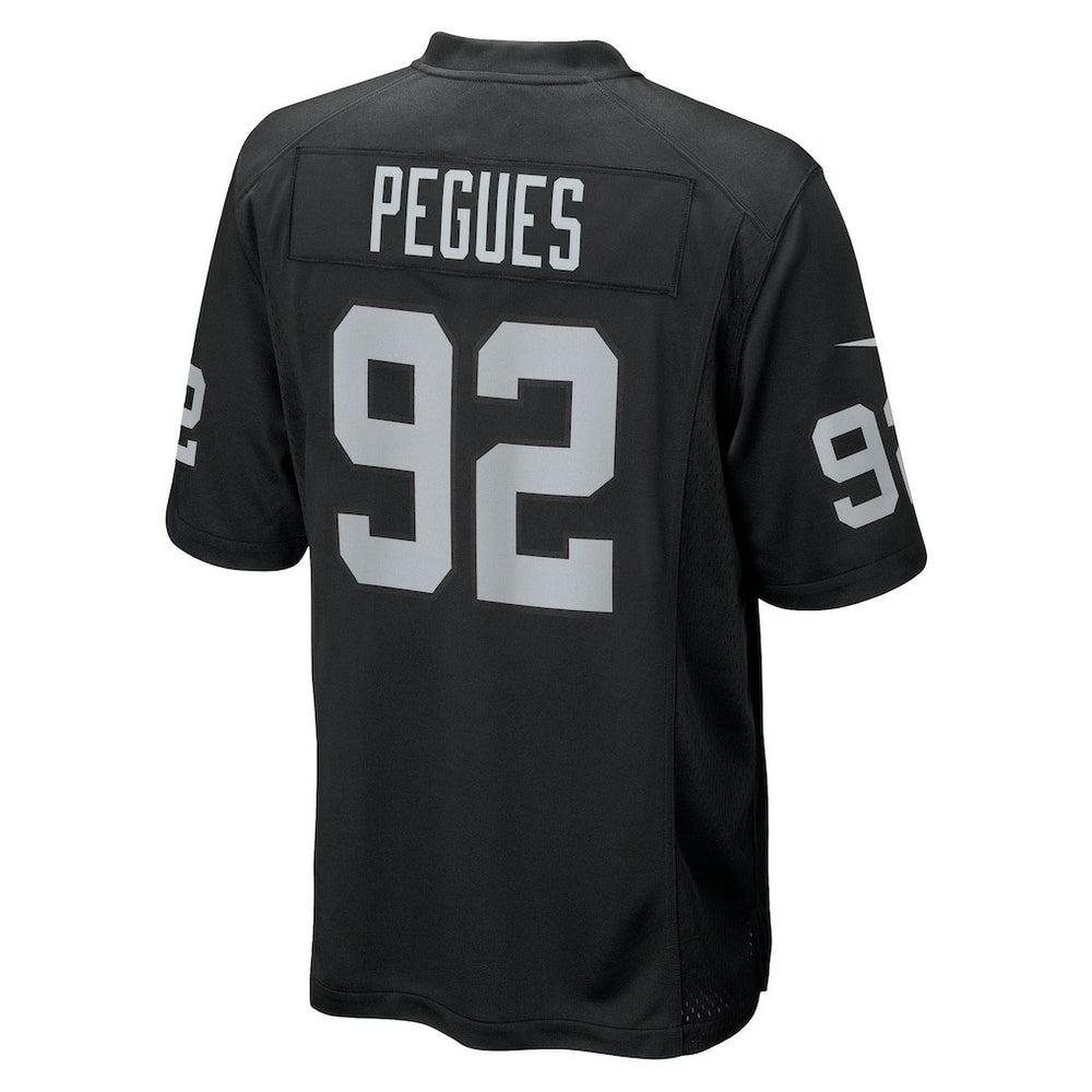 JJ Pegues  Team Game Jersey - Las Vegas Raiders