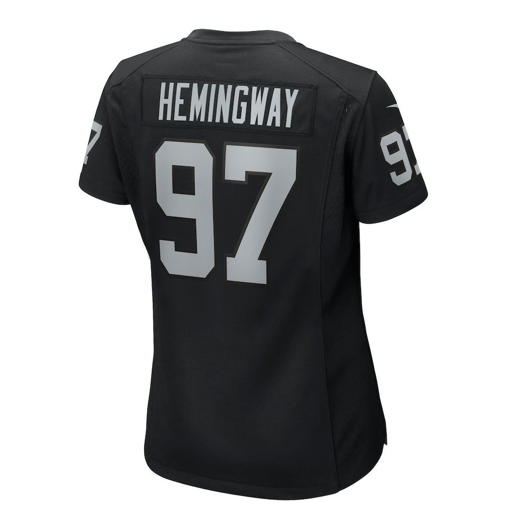 Tonka Hemingway  Women's Team Game Jersey - Las Vegas Raiders